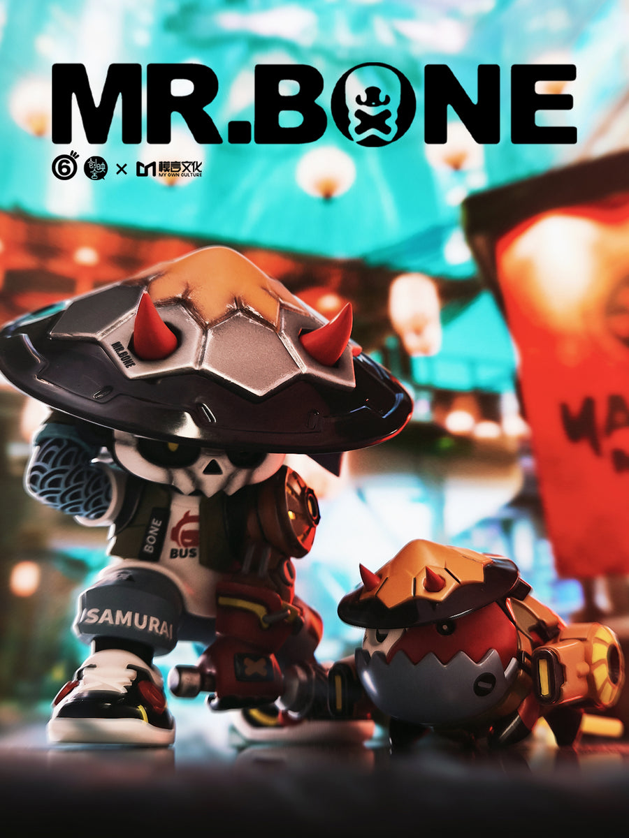 MR.BONE 200% Samurai limited edition designer figure