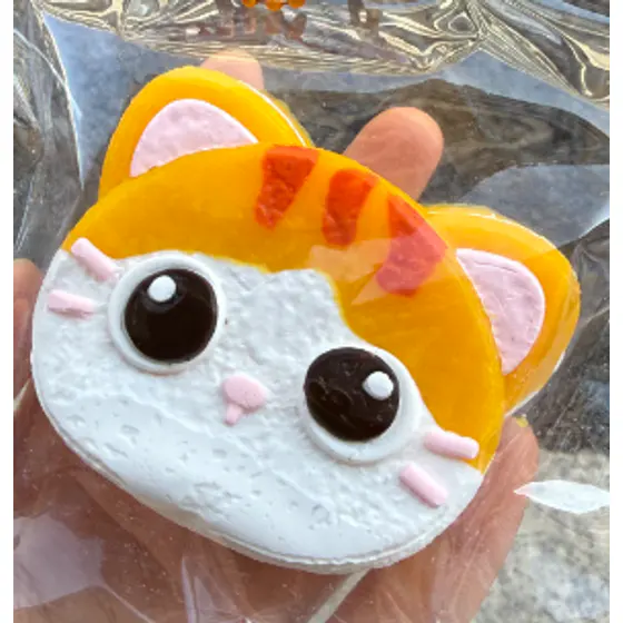 猫猫千层蛋糕-橘