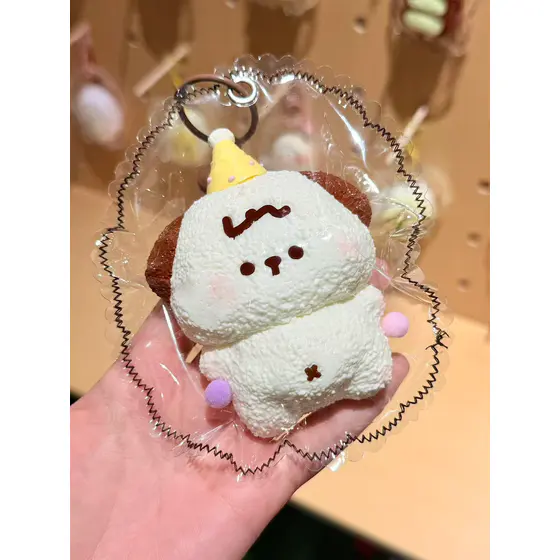 站姿毛绒小狗 (帽子款)