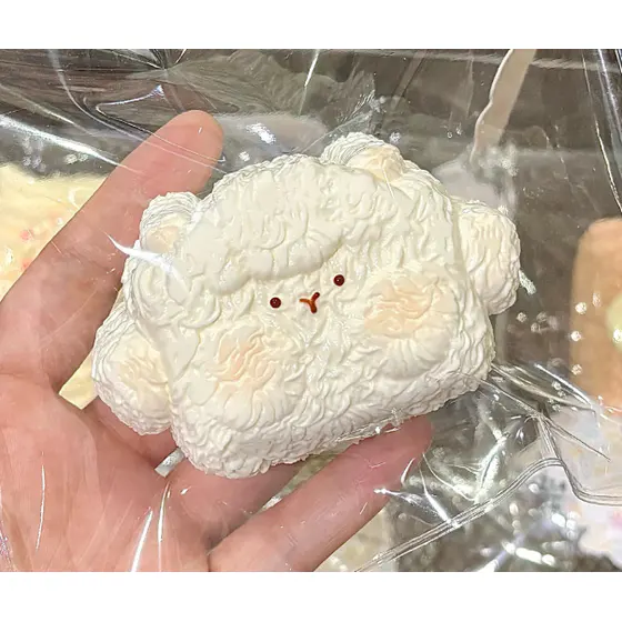 毛绒小方-小羊