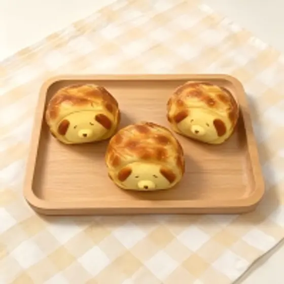 小狗菠萝包